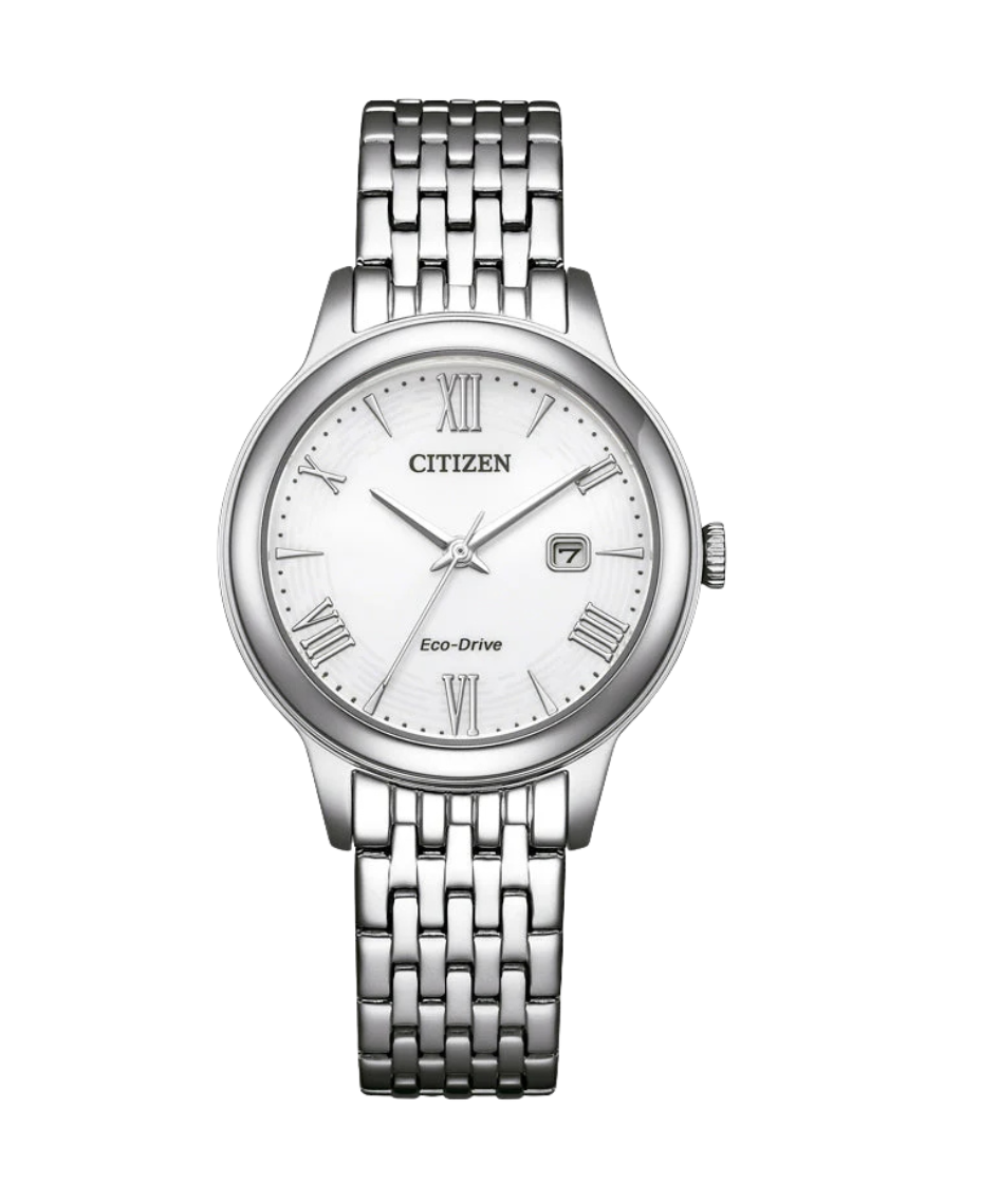 Citizen Eco-Drive EW2621-59A reloj mujer acero esfera blanca