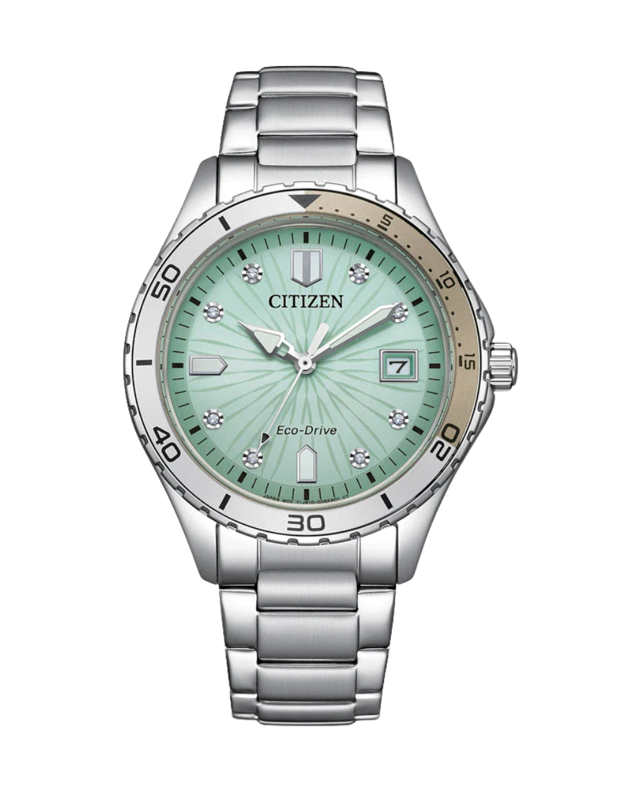 Citizen Eco-Drive FE6170-88L reloj mujer acero esfera azul
