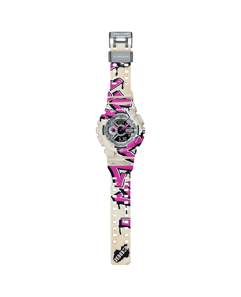 Casio G-Shock GA-110SS-1AER reloj hombre acero negro resistente