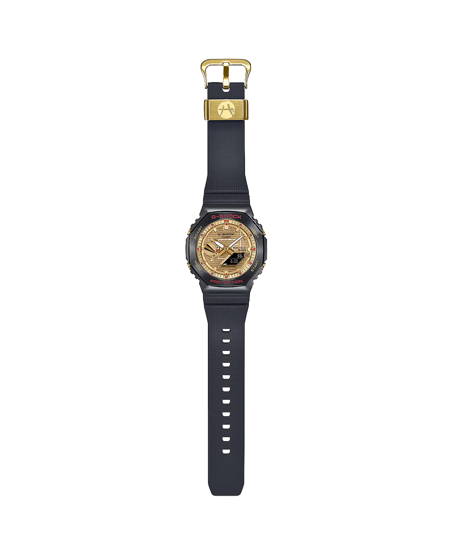 Casio G-Shock GBM-2100RH-1AER reloj hombre resina acero negro resistente