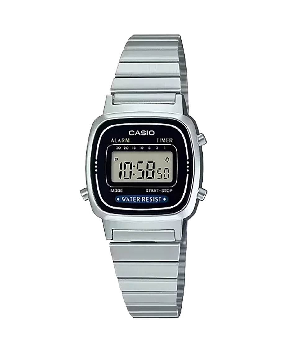 Casio Vintage LA670WEA-1EF reloj mujer acero inoxidable dorado digital retro