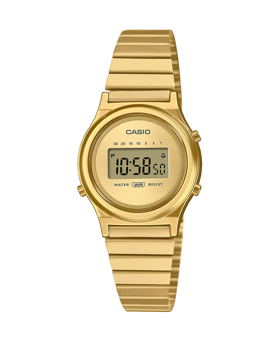 Casio Vintage LA700WEG-9AEF reloj mujer resina dorado retro años 80