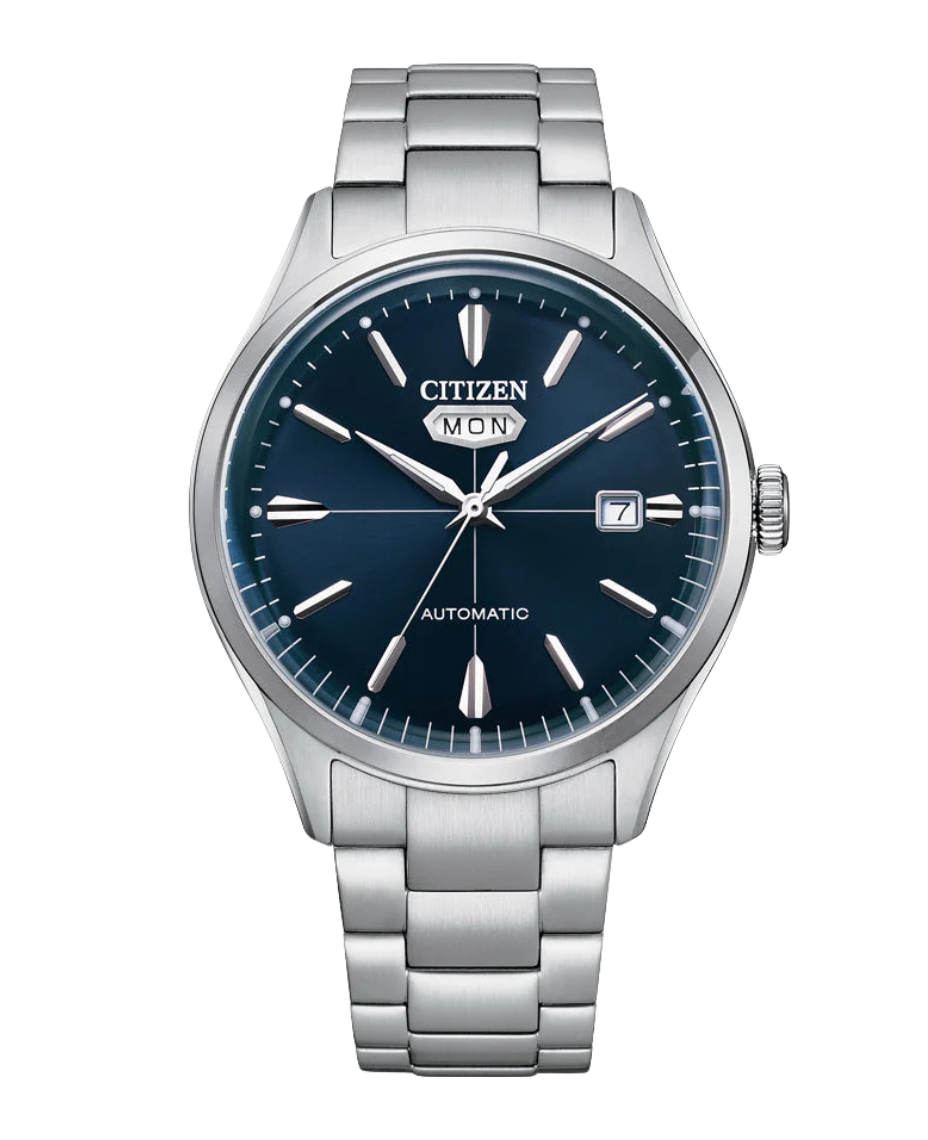 Citizen Eco-Drive NH8391-51L reloj hombre acero esfera azul