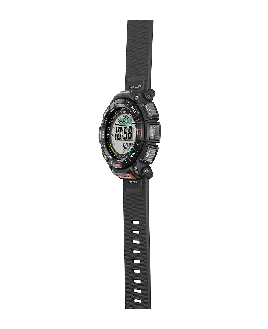 Casio Pro Trek PRG-340-1ER reloj hombre resina negro digital outdoor