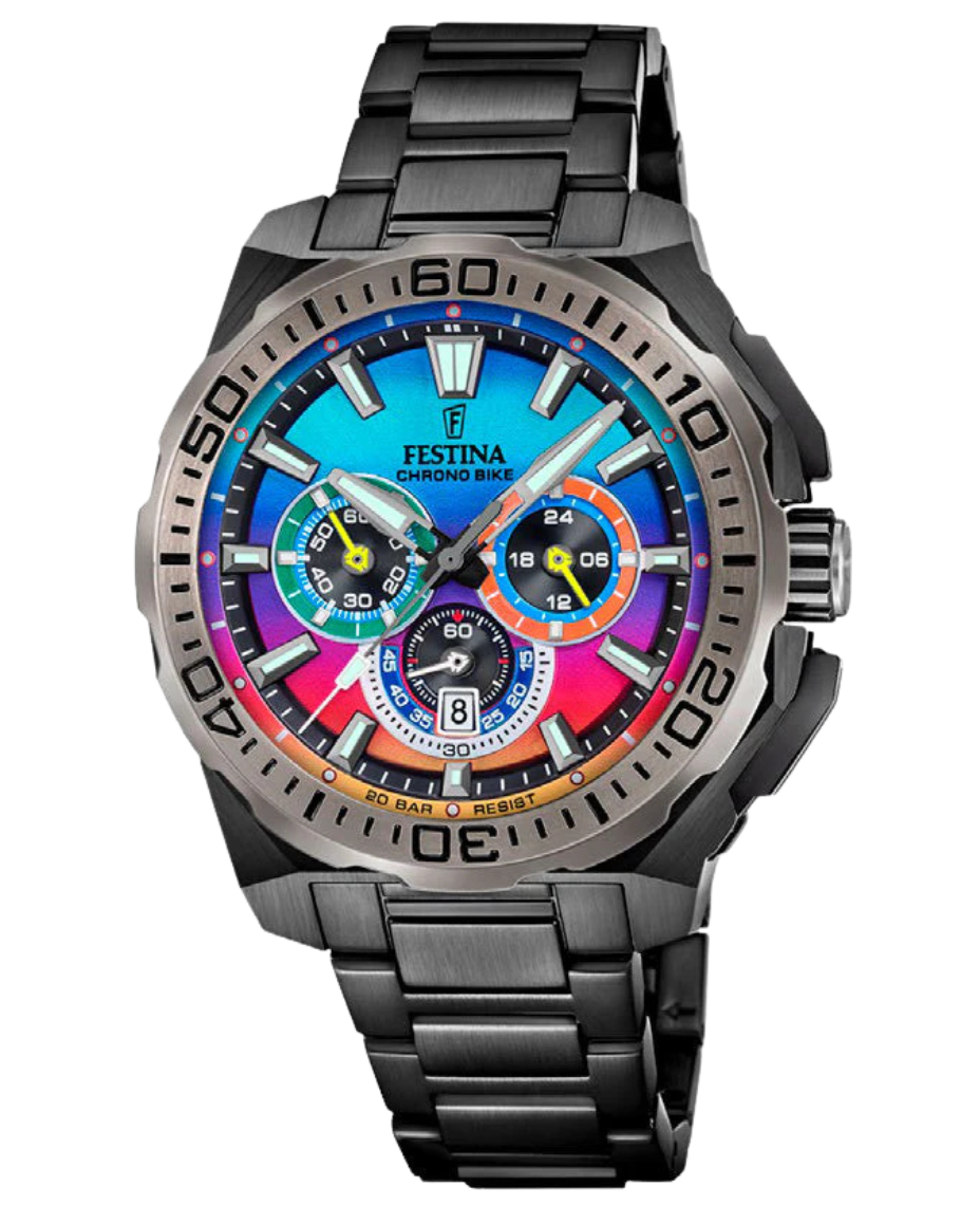 Festina Chrono Bike F20731/2 reloj hombre acero negro cronógrafo deportivo