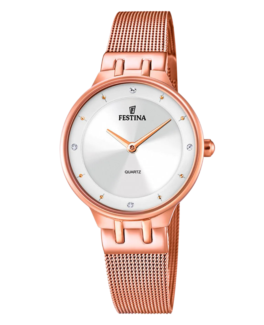 Festina Mademoiselle F20599/1 reloj mujer acero rosa plateado