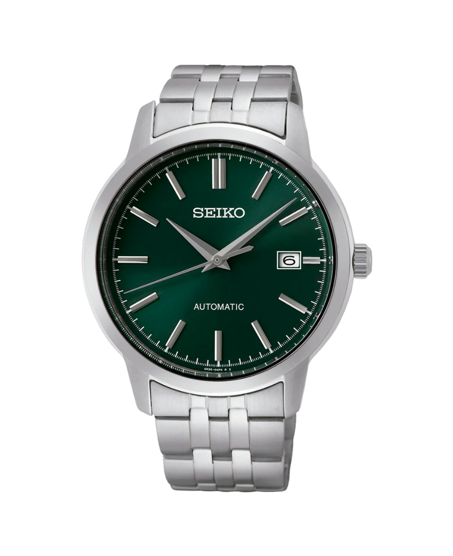 Seiko Neo Classic Automático SRPH89K1 reloj hombre acero esfera verde