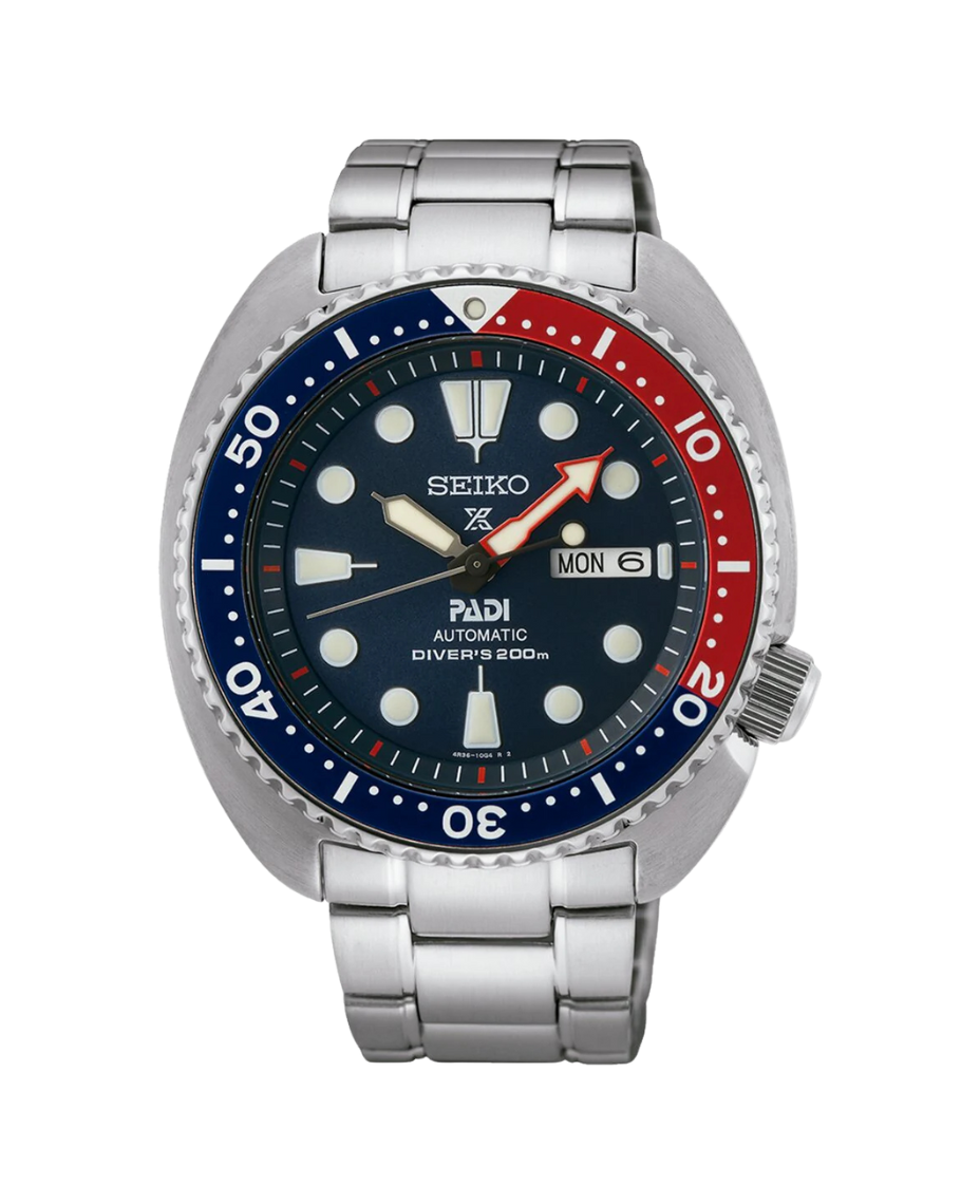 Seiko Prospex Diver's PADI Automático SRPE99K1 reloj hombre acero azul
