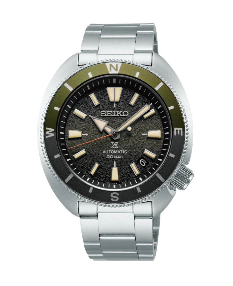 Seiko Prospex Tortoise Exclusivo SRPK77K1 reloj hombre acero negro cristal zafiro