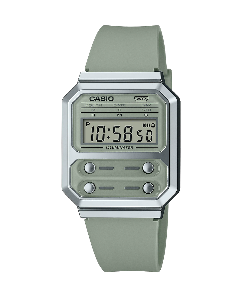 Casio Vintage A100WEF-3AEF reloj unisex resina diseño retro años 80