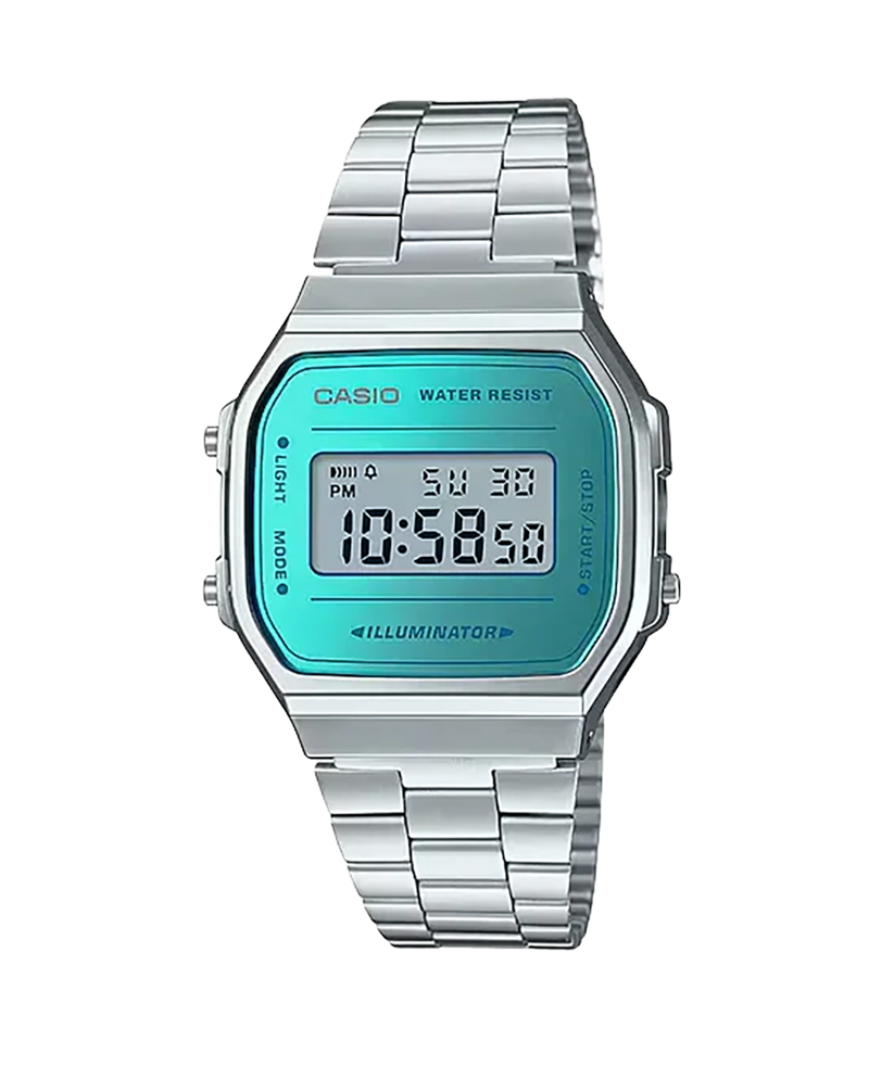 Casio Vintage A168WEM-2EF reloj unisex acero inoxidable diseño retro años 80