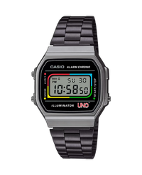 Casio Vintage A168WEUC-1AER reloj unisex resina plateado diseño retro años 80