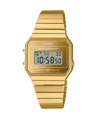 Casio Vintage A700WEVG-9AEF reloj unisex resina dorado retro años 80