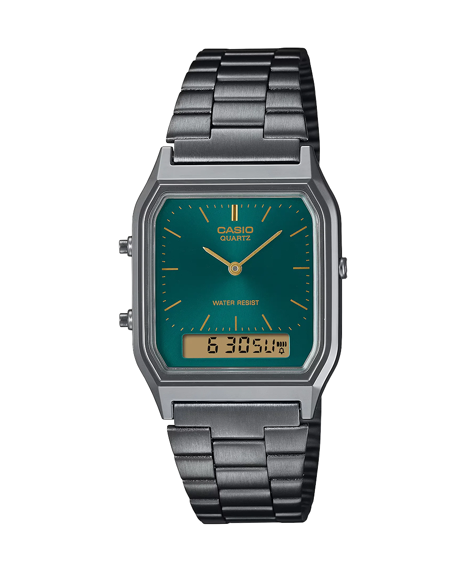 Casio Vintage AQ-230EGG-3AEF reloj unisex resina antracito digital retro