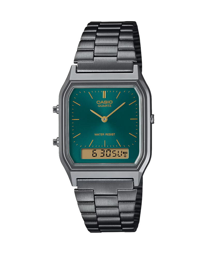 Casio Vintage AQ-230EGG-3AEF reloj unisex resina antracito digital retro