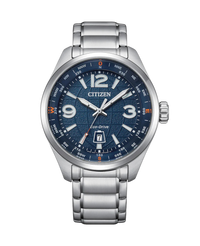 Citizen Eco-Drive AW1830-88L reloj hombre acero esfera azul