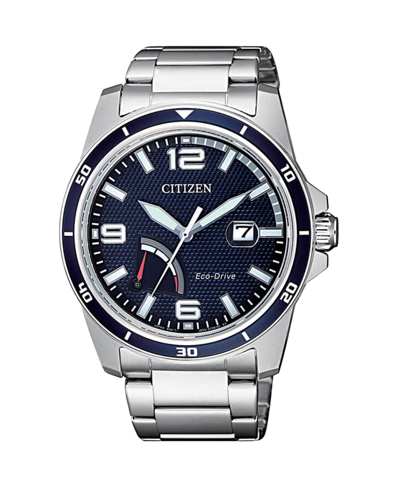 Citizen Eco-Drive AW7037-82L reloj hombre acero negro esfera
