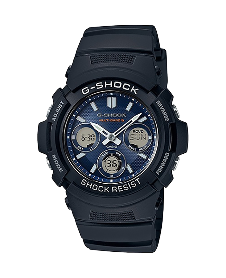 Casio G-Shock AWG-M100SB-2AER reloj hombre resina negro resistente extremo