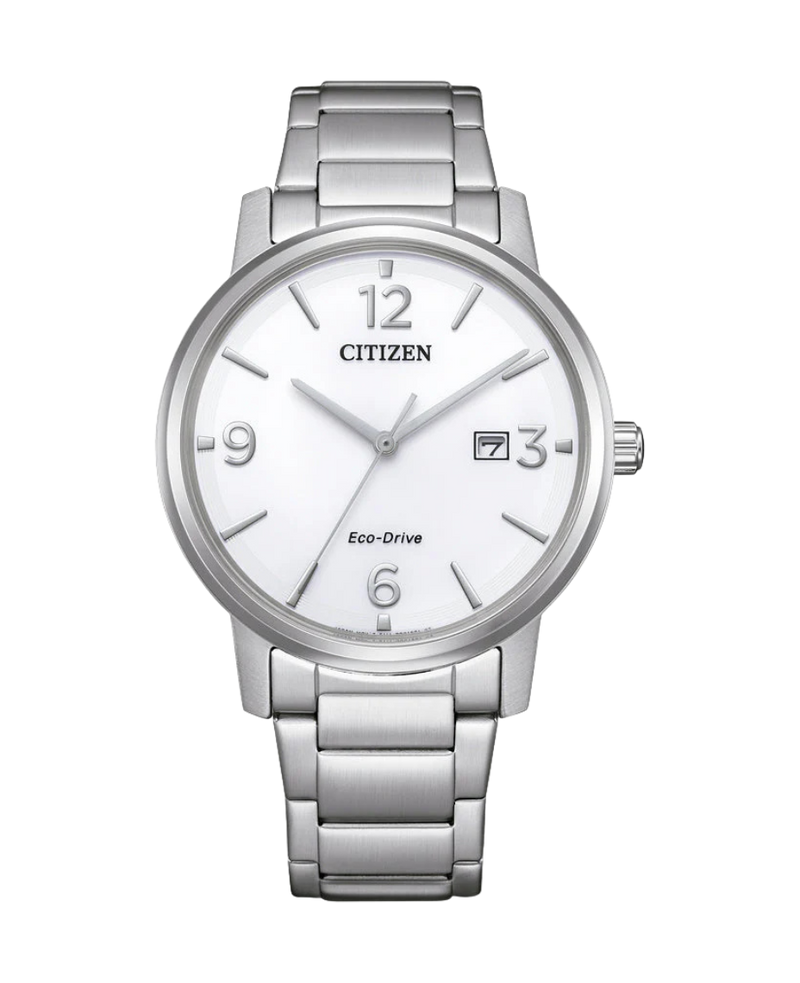 Citizen Eco-Drive BM6755-71A reloj hombre acero esfera blanca 40mm