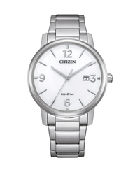 Citizen Eco-Drive BM6755-71A reloj hombre acero esfera blanca 40mm
