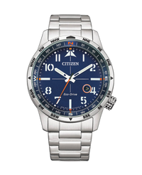 Citizen Eco-Drive BM7550-87L reloj hombre acero esfera azul