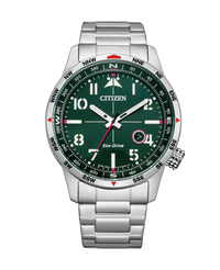 Citizen Eco-Drive BM7551-84X reloj hombre acero esfera verde
