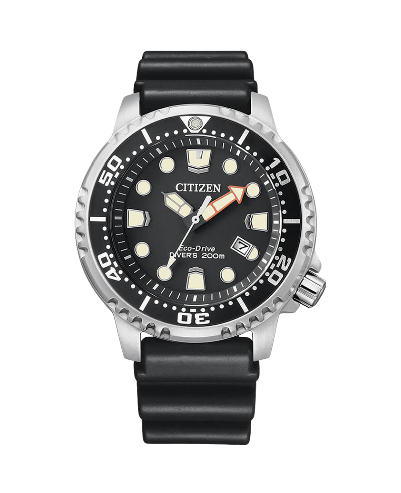 Citizen Promaster BN0150-10E reloj hombre acero negro con correa caucho