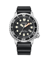 Citizen Promaster BN0150-10E reloj hombre acero negro con correa caucho