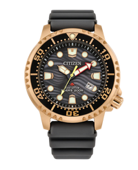 Citizen Promaster BN0163-00H reloj hombre acero chapado oro rosa esfera gris