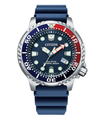 Citizen Promaster BN0168-06L reloj hombre acero azul diver's eco-drive 44mm correa caucho