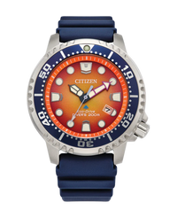 Citizen Promaster BN0169-03X reloj hombre acero esfera naranja correa caucho
