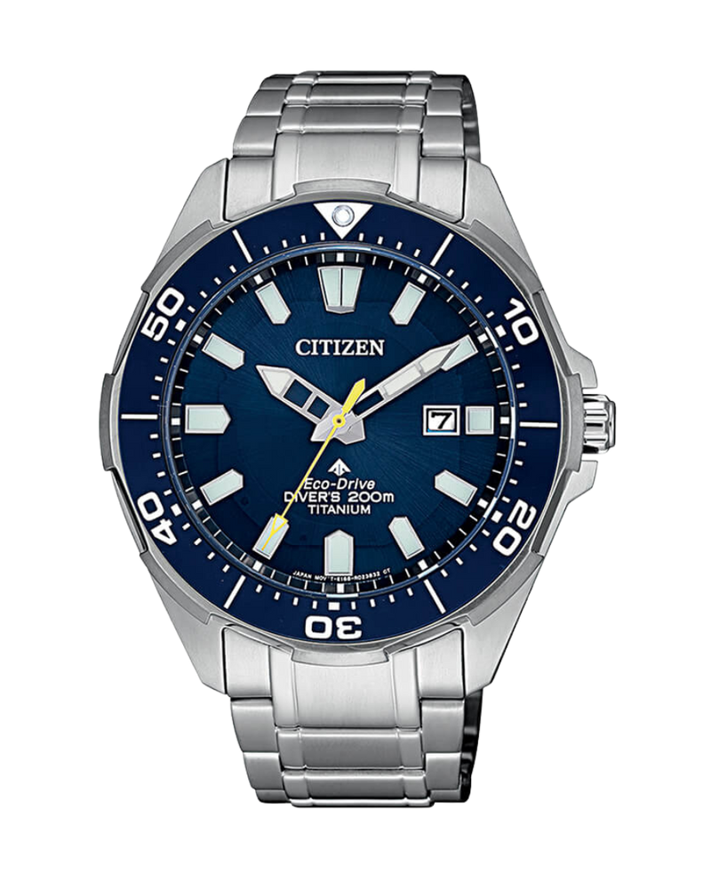 Citizen Promaster BN0201-88L reloj hombre Super Titanium esfera azul