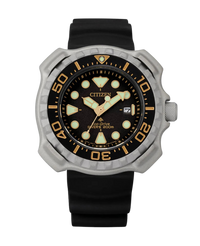 Citizen Promaster BN0220-16E reloj hombre Super Titanium negro esfera negra correa caucho