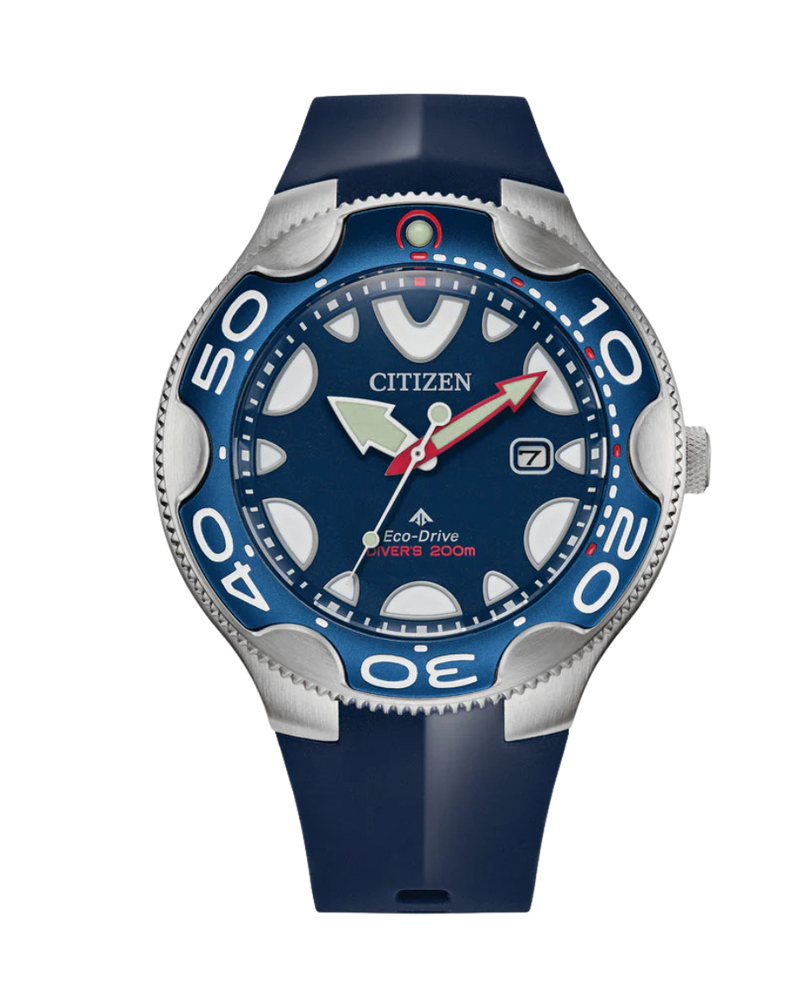 Citizen Promaster BN0231-01L reloj hombre acero azul Eco-Drive diver 46mm