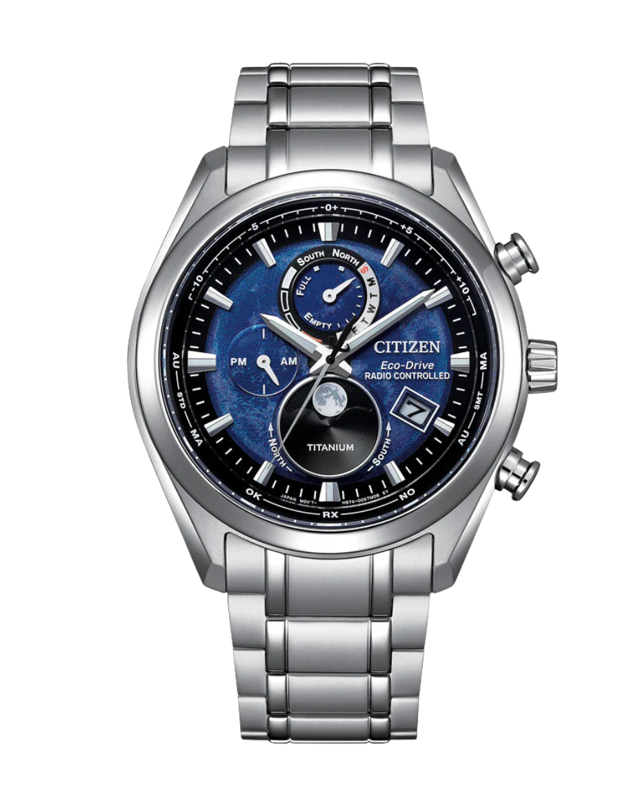 Citizen Eco-Drive BY1010-81L reloj hombre Super Titanium azul cristal zafiro