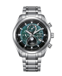 Citizen Eco-Drive BY1010-81X reloj hombre Super Titanium esfera verde