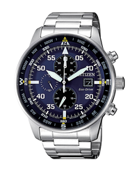 Citizen Eco-Drive CA0690-88L reloj hombre acero cronógrafo esfera azul 44mm