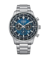 Citizen Eco-Drive CA4505-21X reloj hombre acero negro esfera amarilla cronógrafo