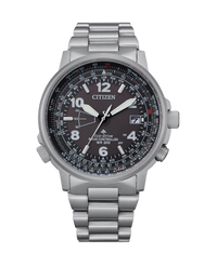 Citizen Eco-Drive CB0240-88E reloj hombre acero esfera negra