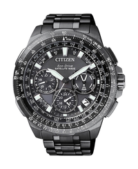 Citizen Satellite Wave CC9025-51E reloj hombre Super Titanium negro GPS satelital
