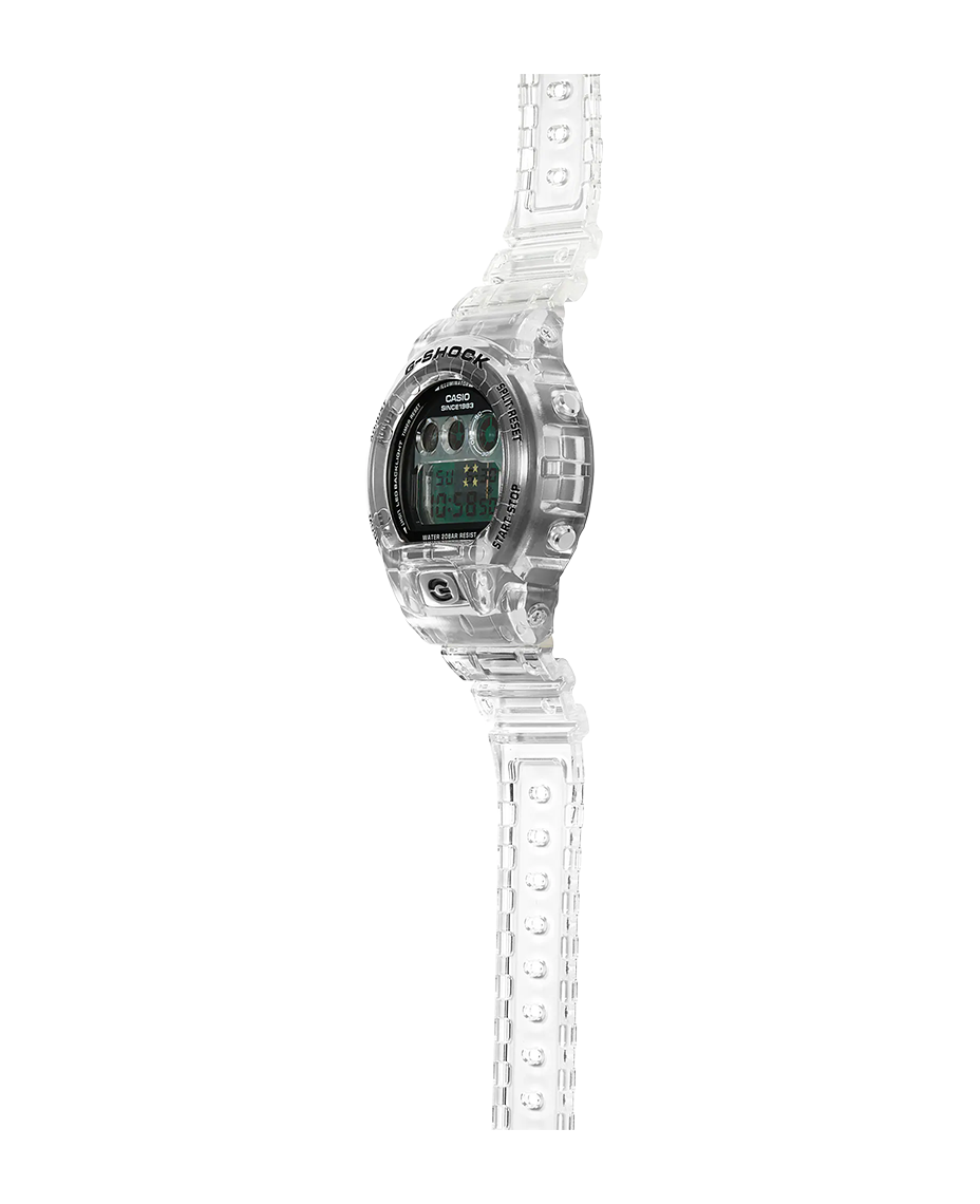 Casio G-Shock DW-6940RX-7ER reloj hombre resina transparente resistencia extrema