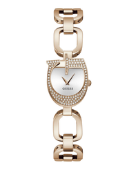 Guess Gia GW0683L3 reloj mujer acero reciclado oro rosa esfera plata
