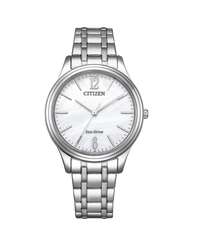Citizen Eco-Drive EM0411-71A reloj mujer acero esfera blanca 34mm