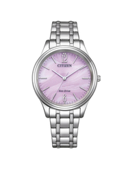 Citizen Eco-Drive EM0411-71X reloj mujer acero esfera violeta