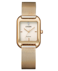 Citizen Eco-Drive EM0493-85P reloj mujer acero esfera rosa