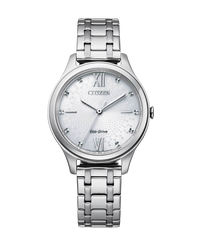 Citizen Eco-Drive EM0500-73A reloj mujer acero esfera blanca 32mm