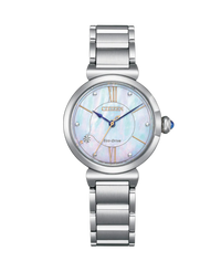 Citizen Eco-Drive EM1070-83D reloj mujer acero esfera blanca
