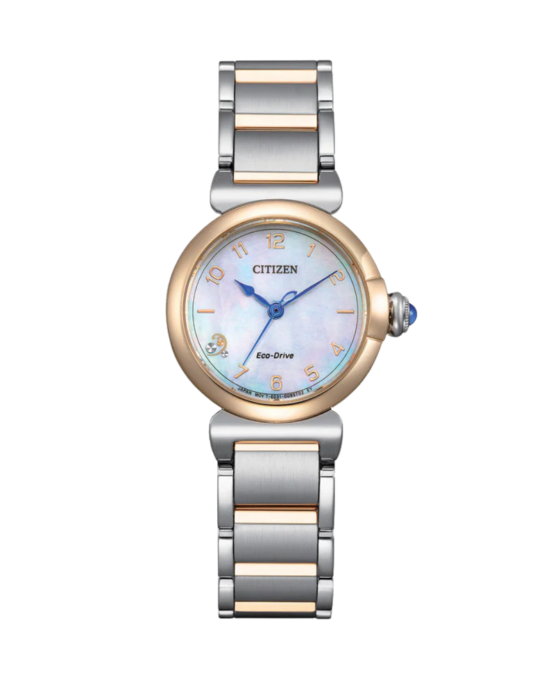 Citizen Eco-Drive EM1136-87D reloj mujer acero esfera madreperla