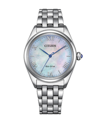 Citizen Eco-Drive EM1140-80D reloj mujer acero esfera madreperla