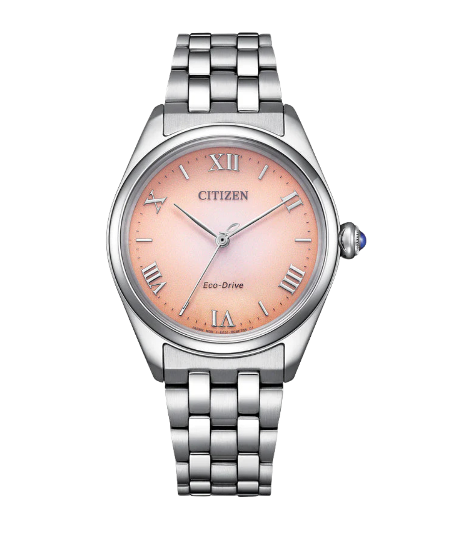 Citizen Eco-Drive EM1140-80X reloj mujer acero esfera cobre